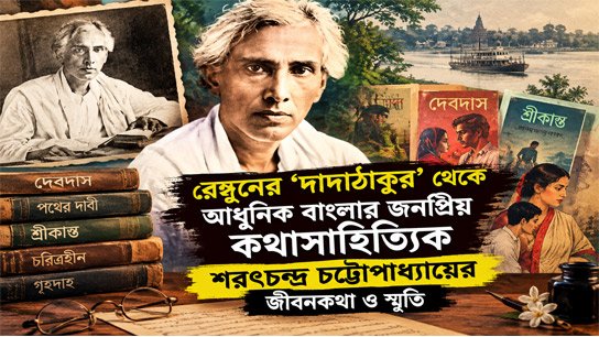 From Rangoon's 'Dada Thakur' to the popular fiction writer of modern Bengal; Biography and memories of Sarat Chandra Chatterjee on his birth anniversary