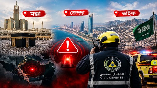 Saudi Civil Defense issues warning over threat of attacks in Mecca, Jeddah and Taif