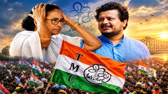 Election Commission seizes Trinamool's 'Joraphuol' symbol: Mamata and Ritabrata - both camps face interim ban on using name and symbol