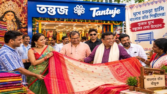Tantuj's mega initiative ahead of Puja