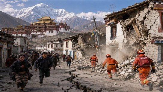 Another earthquake hits Tibet within a week of Nepal disaster! Magnitude 5 on the Richter scale