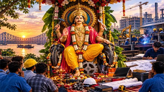 From worship of Yantras to kite flying; Vishwakarma Puja being celebrated today
