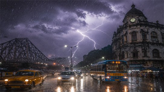Weather warning: Heavy rains expected again in South Bengal