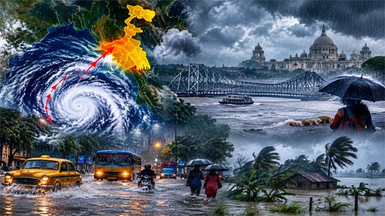 Heavy rains expected in West Bengal due to Bay of Bengal system
