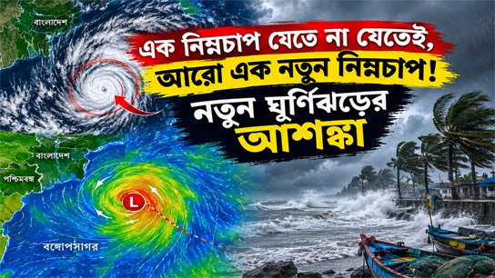 As one depression passes, another one forms! Fears of a new cyclone