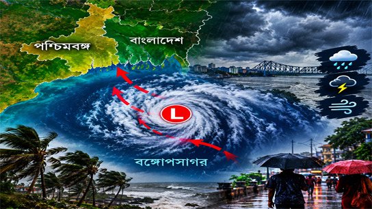 New low pressure area moving towards Bay of Bengal! Weather change forecast for West Bengal and Bangladesh