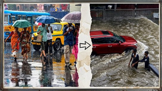 The countdown to the monsoon season has begun in North India, but not yet in Bengal!