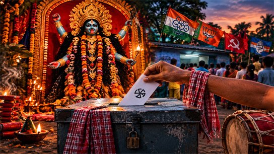 Voting is on again! Voting in Bengal again after Kali Puja