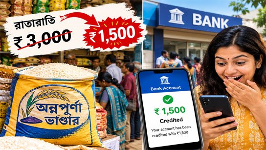 Annapurna Bhandar's stock drops from Rs 3,000 to Rs 1,500 overnight! 32-year-old woman's bank account receives Rs 1,500