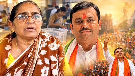 Opposition is in the dust, BJP is moving ahead with a storm