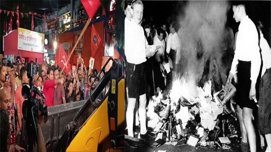 Where they burn books, they will eventually burn people!