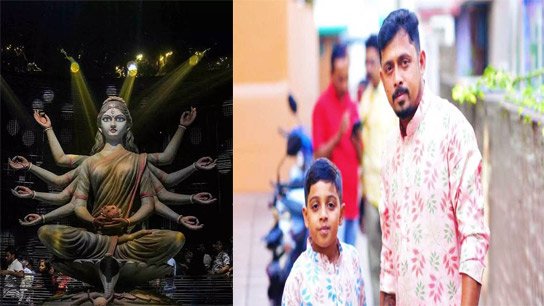 Agarpara youth Anukul lost his own child after pulling out several children who were trapped in the crowd