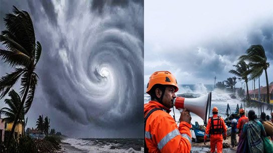 Low pressure moving towards coast, red alert issued; 'Arnab' formed in the sea