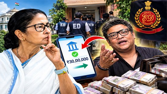 Indranil's company sent Rs 30 lakh to Mamata's account! ED claims
