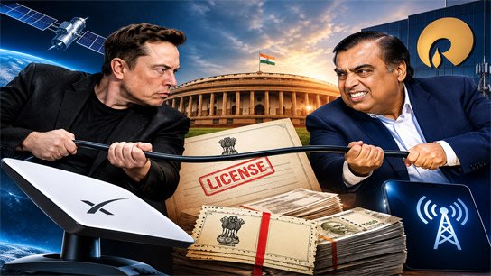 Ambani-Musk conflict reaches a climax over Starlink license dispute in India
