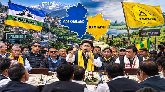 If Gorkhaland is formed, Kamtapur is also wanted! Closed-door meeting in the hills