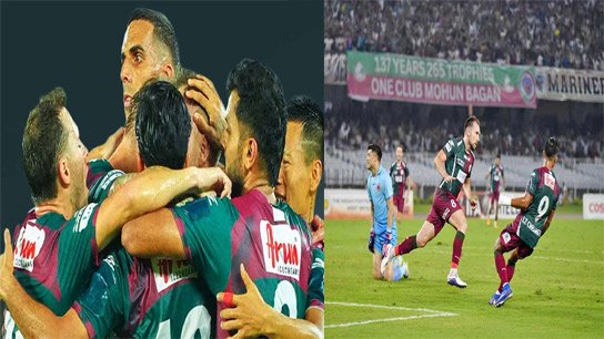 Mohunbagan beats East Bengal and became the champion of IFA Shield