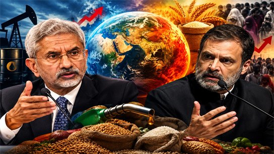 Foreign Minister Jaishankar and Rahul Gandhi's early warning about food and fuel crisis in India