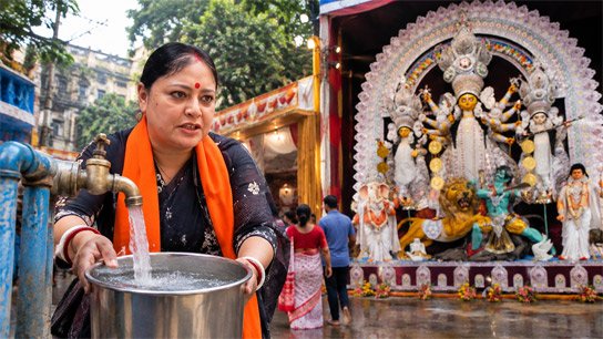 Water will be available if tap is left open all night during puja! Minister Agnimitra gives big instructions to KMC