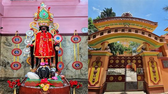 The 'living' Kali of Sadhak Kamalakanta and the timeless Sadhanpeeth of Kotalhat; Kamalakanta Kalibari of Borhat