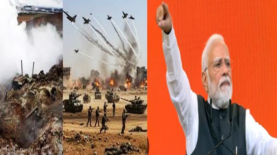 Modi's message to Pakistan without naming it 'Ghar Mein Ghuske Mara'