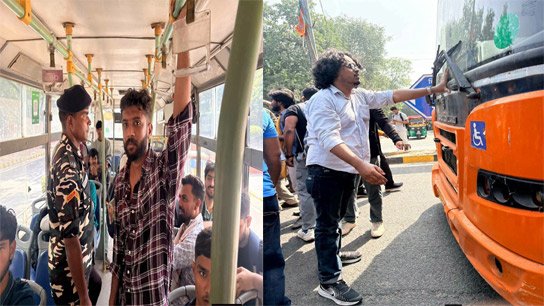 Police raids continue in Delhi; RSP student wing PSU general secretary Balram Sajeev and Shankha Subhro Biswas arrested