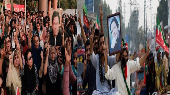 Imran Khan's supporters protest over emergency in Pakistan, surround Governor's House