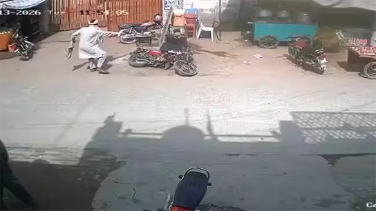 Speculation of killing militants again on Pakistani soil!' Video of Lashkar commander's death by unknown gunman goes viral