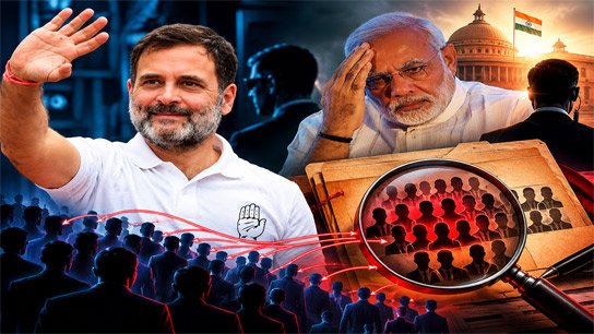 Rahul's 200 spies hiding in Modi government! Explosive claim by opposition leader
