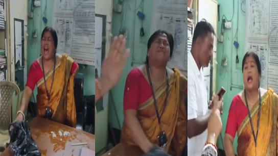 PNB CSP Sitika Roy Singha gets egged in Fulbari