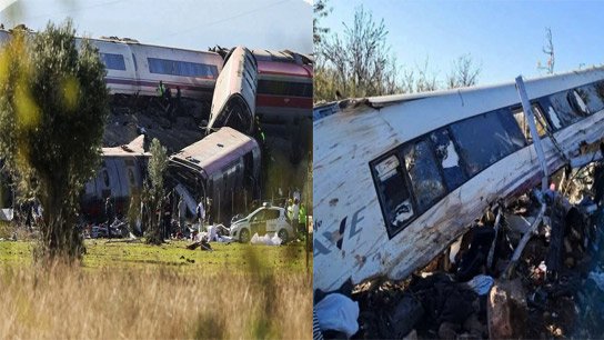 Tragic train accident in Spain: At least 46 killed in head-on collision between two high-speed trains