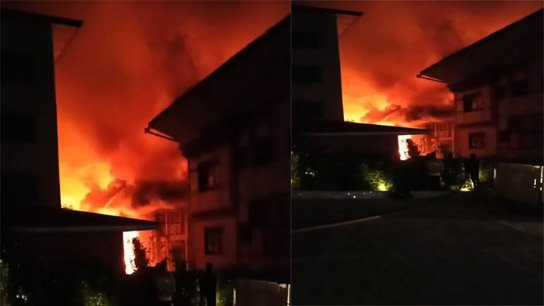 Massive fire breaks out in capital Thimphu, residential areas evacuated