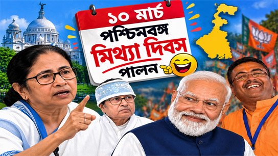 West Bengal observes Lie Day on March 10! All holidays? All closed?