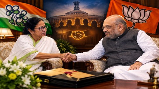 Secret meeting with Amit Shah in Delhi? Mamata joins NDA again!
